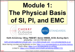 Keith's "The Physical Basis of SI, PI and EMC" now available for free download